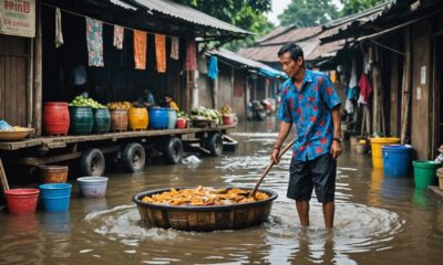 floods create snack business