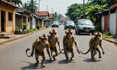 monkey attacks in bekasi