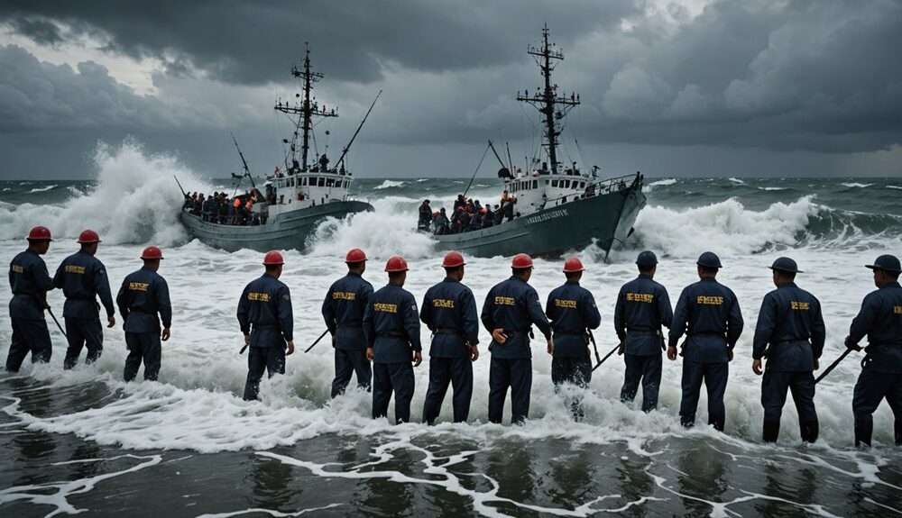 navy and fishermen collaboration