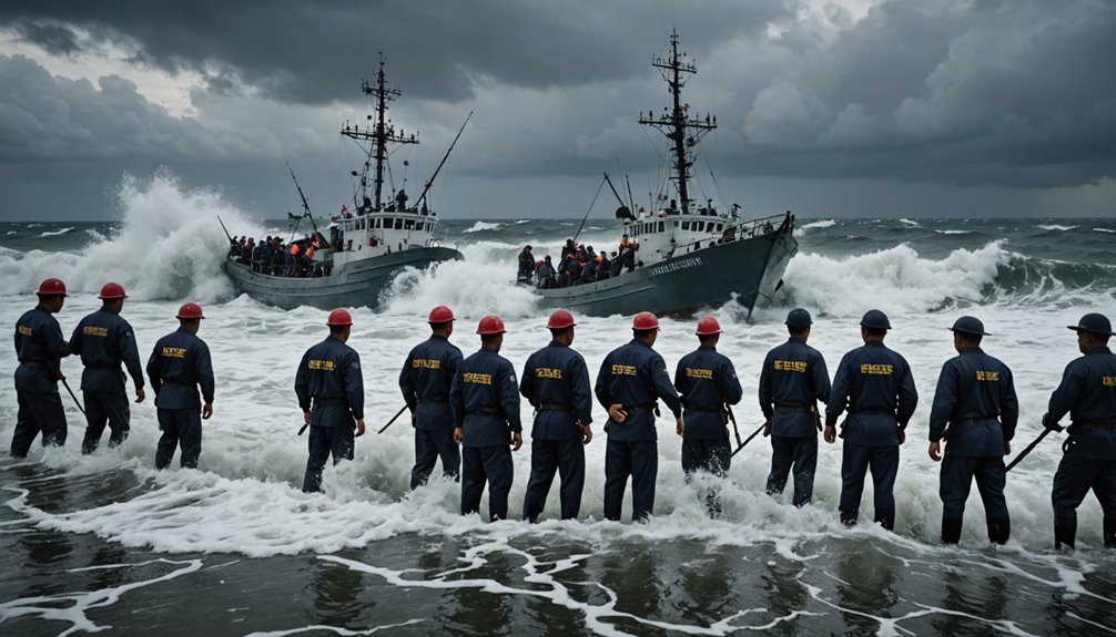 navy and fishermen collaboration