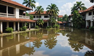 clear floodwaters attract attention