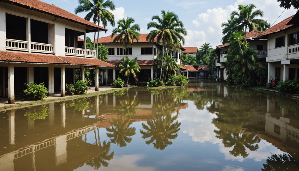 clear floodwaters attract attention