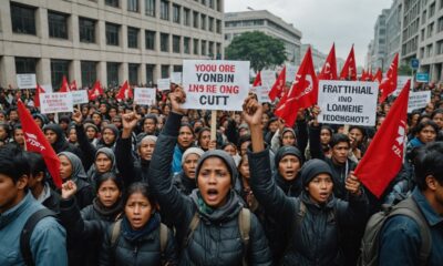 education budget protest jawa timur