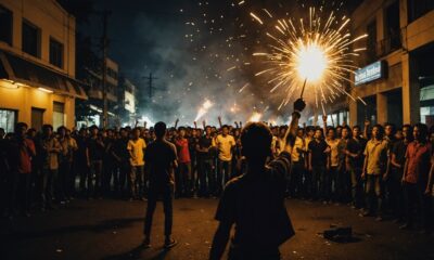 protests erupt in bandung