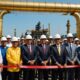 gold smelting plant inauguration